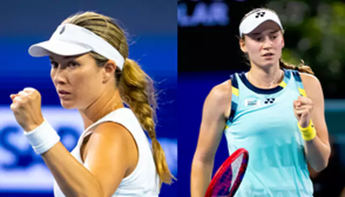 Collins beats Alexandrova in Miami for first WTA 1000 final; Rybakina fights off Azarenka
